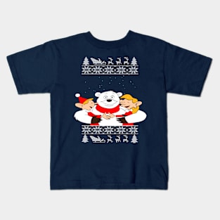 Le monde secret du père noël Kids T-Shirt